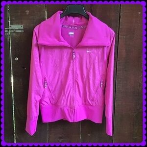 Nike Women's Vibrant Pink Bomber Jacket